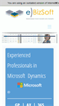 Mobile Screenshot of e-bizsoft.com